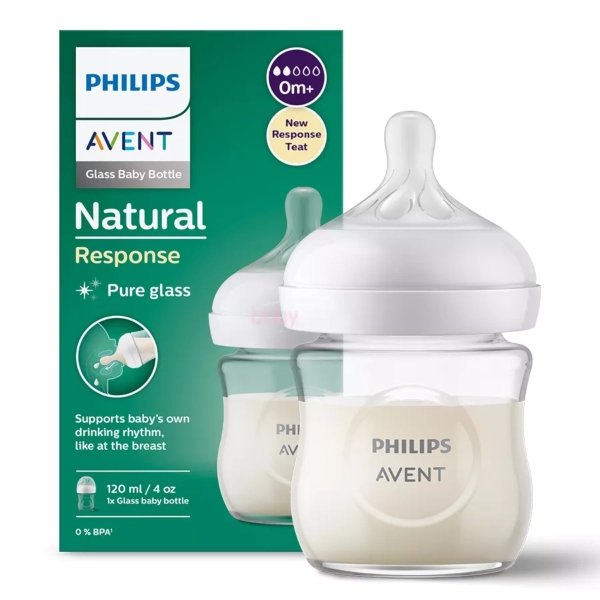 Philips Avent szklana butelka Responsywna Natural 120 ml
